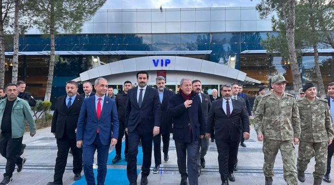 TBMM Milli Savunma Komisyonu Başkanı Hulusi Akar Şanlıurfa'da