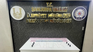 Urfa'da iş yerinde kumar operasyonu 