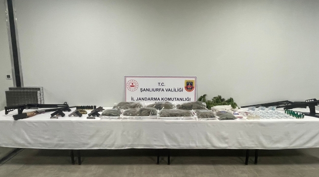 Urfa'nın 13 ilçesinde eş zamanlı operasyonda 