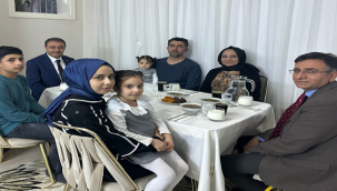 Vali Şıldak, hane ziyaretlerini sürdürüyor