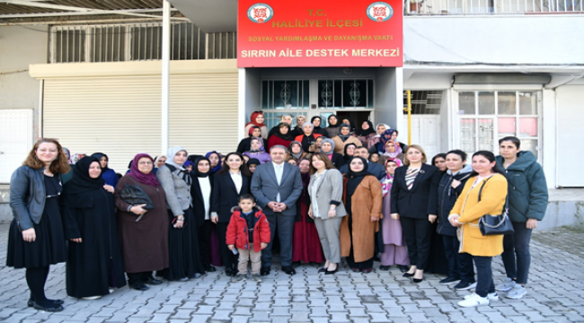 Vali Şıldak Sırrın aile destek merkezinde