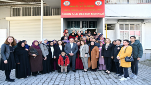 Vali Şıldak Sırrın aile destek merkezinde