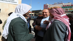 Viranşehir Belediyesi Tarafından Açılan Mescit'de İlk Cuma Namazı Kılındı 