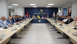 AK Parti Yerel Yönetimler Koordinatörü Köseoğlu Şanlıurfa'da