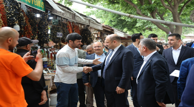 Başkan Gülpınar Balıklıgöl ve Haşimiye'de 