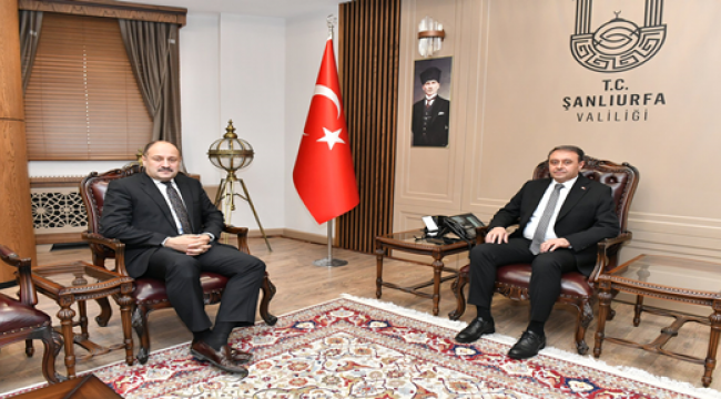  Başkan Kasım Gülpınar Vali Şıldak'ı ziyaret etti