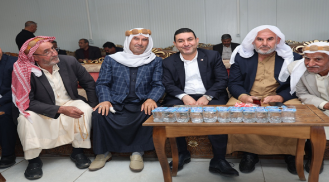 Başkan Özyavuz Harranlı Hemşehrileriyle Bayramlaştı