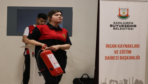 Büyükşehir Personeline "Yangın Önleme Tedbirleri" Konulu Eğitim 