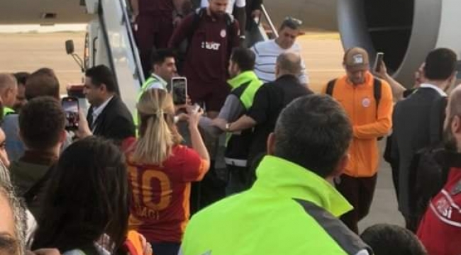 Galatasaray futbolcuları Şanlıurfa'da