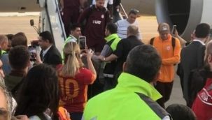 Galatasaray futbolcuları Şanlıurfa'da