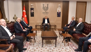 Gençlik ve Spor Bakanı Osman Aşkın Bak ve TFF Başkanı Şanlıurfa'da