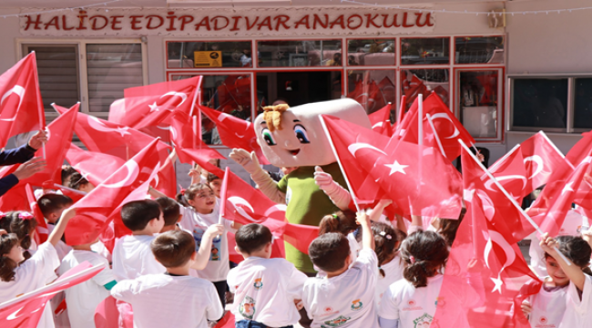 Haliliye Belediyesi, 23 Nisan etkinlikleri ile çocukları eğlendirdi