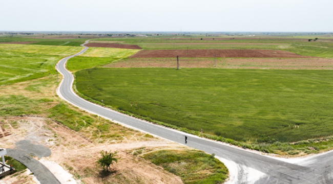 Harran'da Bağlantı Yolları Asfaltlanıyor