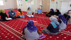 Karaköprü kırsalında kadınlara sağlık ve geri dönüşüm eğitimi