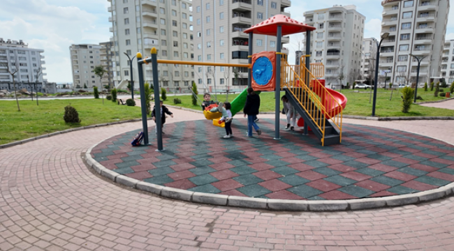 Karaköprü Yeni parklarla güzelleşiyor