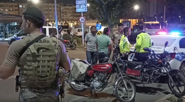 Şanlıurfa'da 369 motosikletten 12'si trafikten men edildi