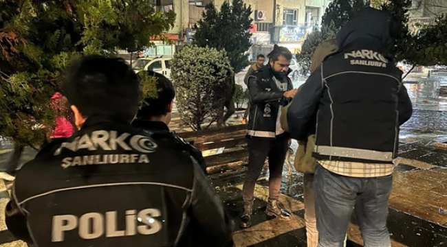 Şanlıurfa'da 46 şüpheli şahıstan 8'i tutuklandı