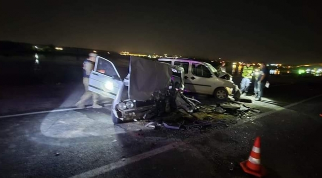 Şanlıurfa'da feci kaza, 1 ölü,  5 yaralı 