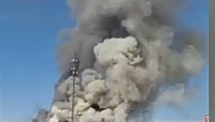 Şanlıurfa'da Tekstil Fabrikasında Yangın