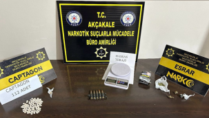 Şanlıurfa'da uyuşturucu operasyon, 3 gözaltı