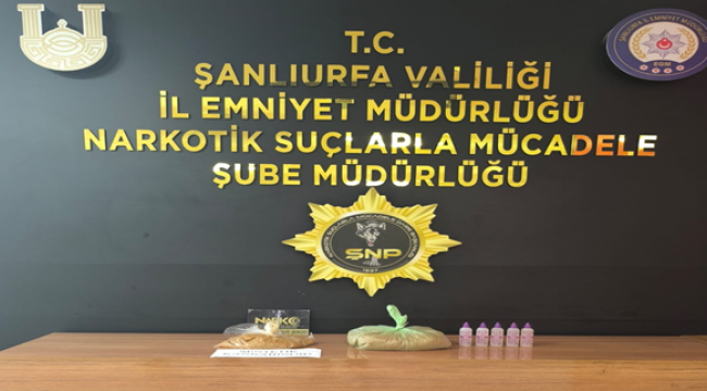 Şanlıurfa'nın 2 ilçesinde uyuşturucu operasyonu!