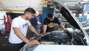 Sürücüler Evren sanayi sitesinin yolunu tuttu