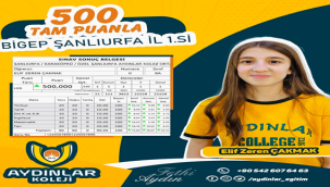 Aydınlar koleji deneme sınavında yine birinci