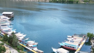 Büyükşehir'den Sakin Şehir Halfeti'de Tekne Denetimi 