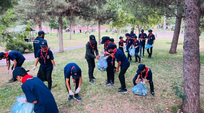 Ceylanpınarlı İzcilerden Örnek Davranış