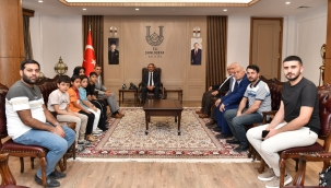 Çölyak derneğinden Vali Şıldak'a ziyaret