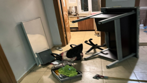 Eyyübiye Belediyesi Ek Hizmet Binasına saldırı 