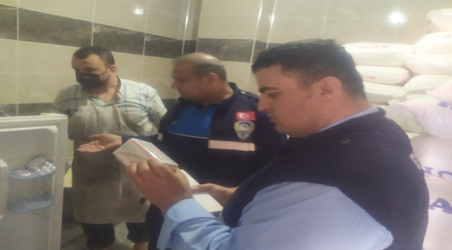 Eyyübiye'de Güvenli gıda için sıkı denetim