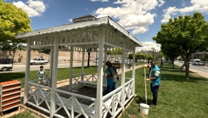 Eyyübiye parkları her yaz daha güzelleşiyor