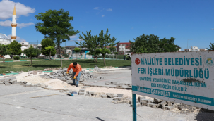 Haliliye Belediyesi ile 5 mahallede hummalı üstyapı çalışması