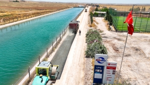 Harran'da konforlu bir ulaşım için asfalt çalışmaları sürüyor!