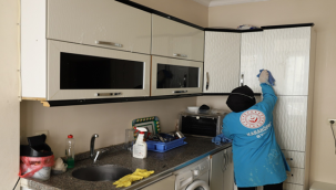 Karaköprü'de yaşlılar ve engelliler unutulmuyor