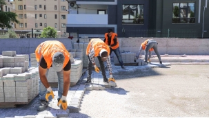 Karaköprü'de yeni yol seferberliği sürüyor