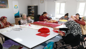 Kısas Kültür merkezi ile kadınlar hem öğreniyor hem üretiyor