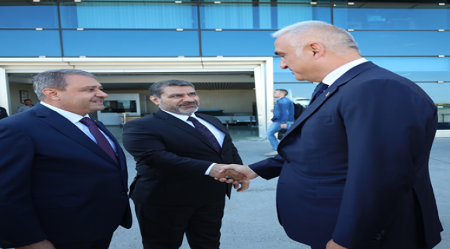 Kültür ve Turizm Bakanı Mehmet Nuri Ersoy Şanlıurfa'da