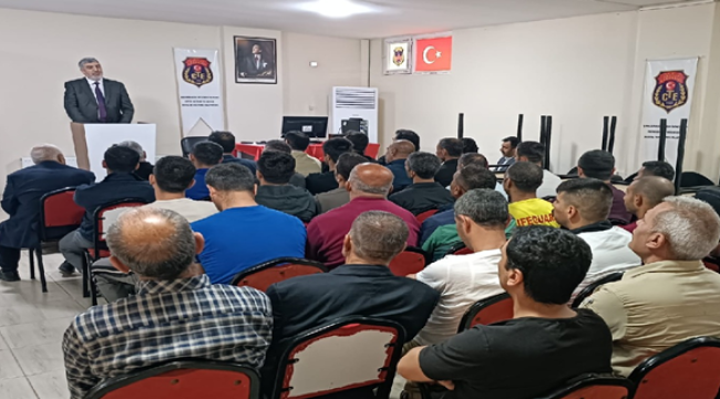 Mahkumlara bağımlılıkla mücadele semineri verildi
