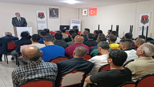 Mahkumlara bağımlılıkla mücadele semineri verildi