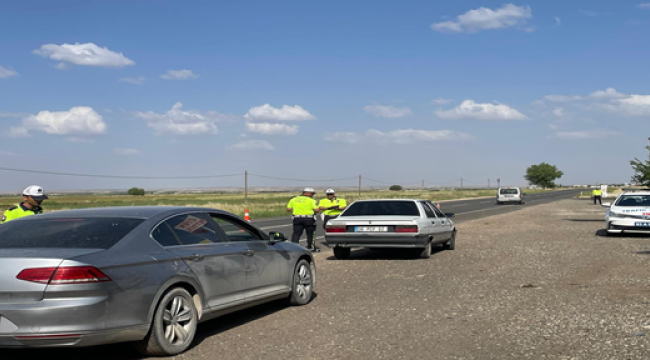 Şanlıurfa'da 404 araç ve sürücüye ceza kesildi!