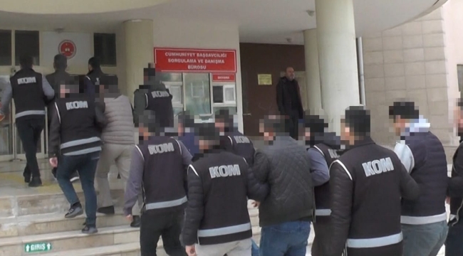Şanlıurfa'da arananlara operasyon, 22 tutuklama