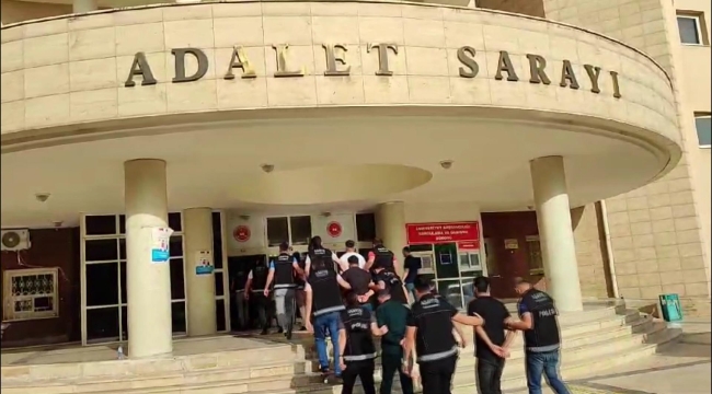 Şanlıurfa'da "change" operasyonu, 9 gözaltı