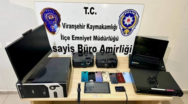Şanlıurfa'da hırsızlık olayı aydınlatıldı 