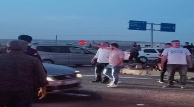 Şanlıurfa'da Kabahaydar kavşağında kaza, 5 yaralı 