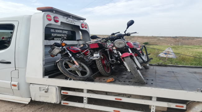 Şanlıurfa'da motosiklet hırsızları yakalandı