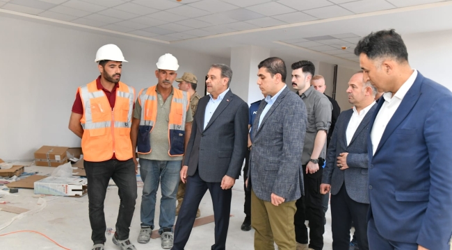 Şanlıurfa Valisi Hasan Şıldak, Birecik'te