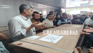 Şehit edilen İmamın cenazesi Şanlıurfa'da