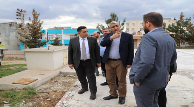 Solmaz Akçakale de sağlık tesislerini inceledi